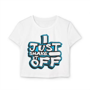 K-Ruth Original! Women’s Baby Tee, Relaxed Fit Crop Top, Casual Graphic Tee, Perfect Gift for Teens, Everyday Streetwear