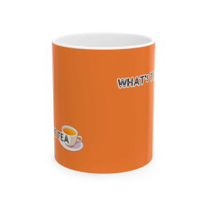 K-Ruth Ceramic Mug for Tea Lovers | Fun Gift Idea for Birthdays, Holidays, Cozy Days, Tea Party, Kitchen Decor