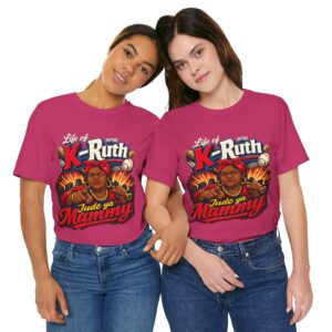 K-Ruth “Jude Ya Mammy” Graphic Tee – Vintage Caribbean Pride Shirt