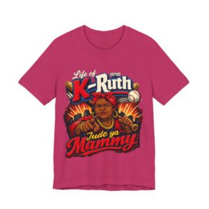 K-Ruth “Jude Ya Mammy” Graphic Tee – Vintage Caribbean Pride Shirt